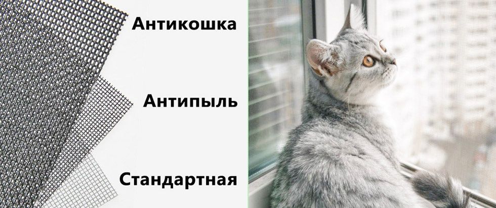 Москитная сетка Антикошка