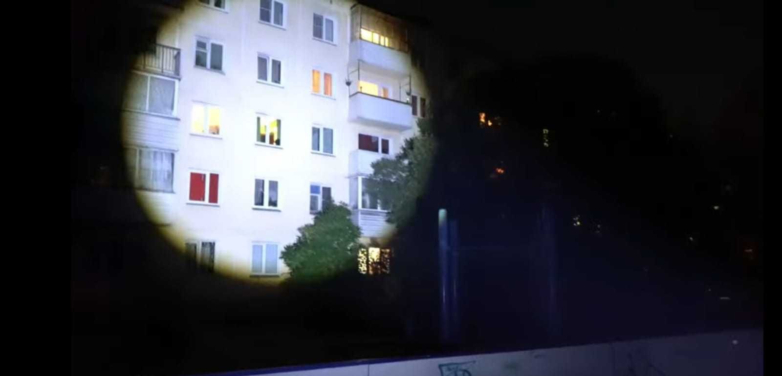 Мощный электрофонарь
