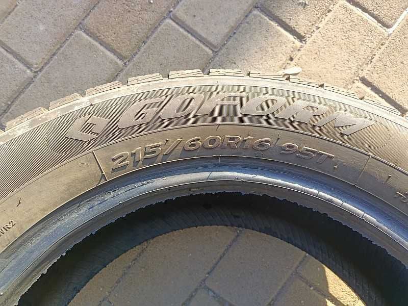Шины 215/60 R16 - "Goform Winter W705" (Китай), липучки.