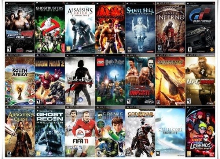 Игры для PSP закачка прошивка карты памяти