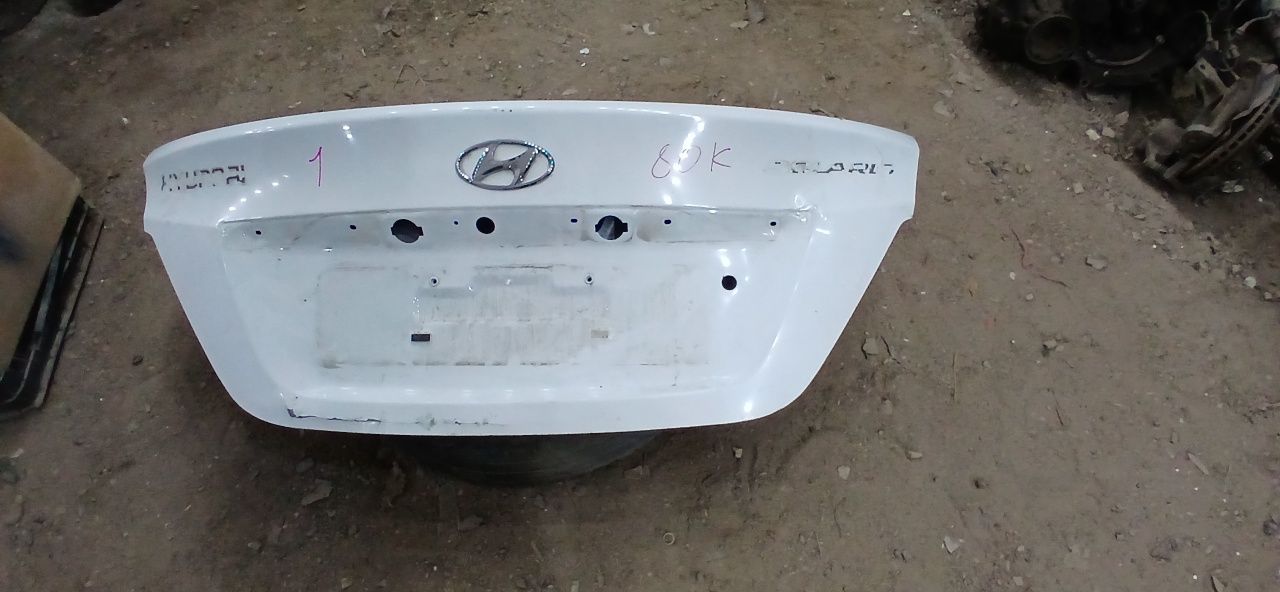 Багажник на акцент солярис крышка багажника на Hyundai Accent solaris