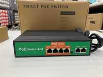 Коммутатор сетевой на 6 портов коммутатор poe switch 4порт