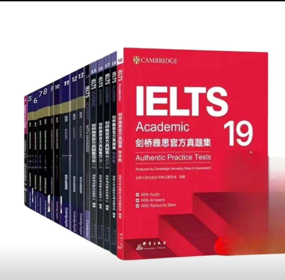 Продам книги IELTS Cambridge (4–19) — Предзаказ! Официальные издания
