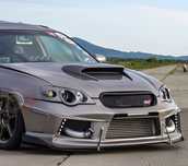 Бампер передний Custom Subaru Legacy BL/BP Дорестайлинг