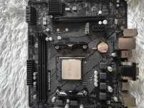 процессор Ryzen 5 4500 и материнскую плату ASRock A52