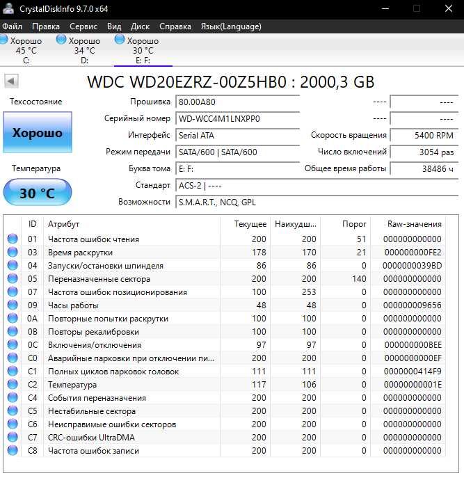 Продам Жесткий диск HDD 2000 Gb Western Digital
