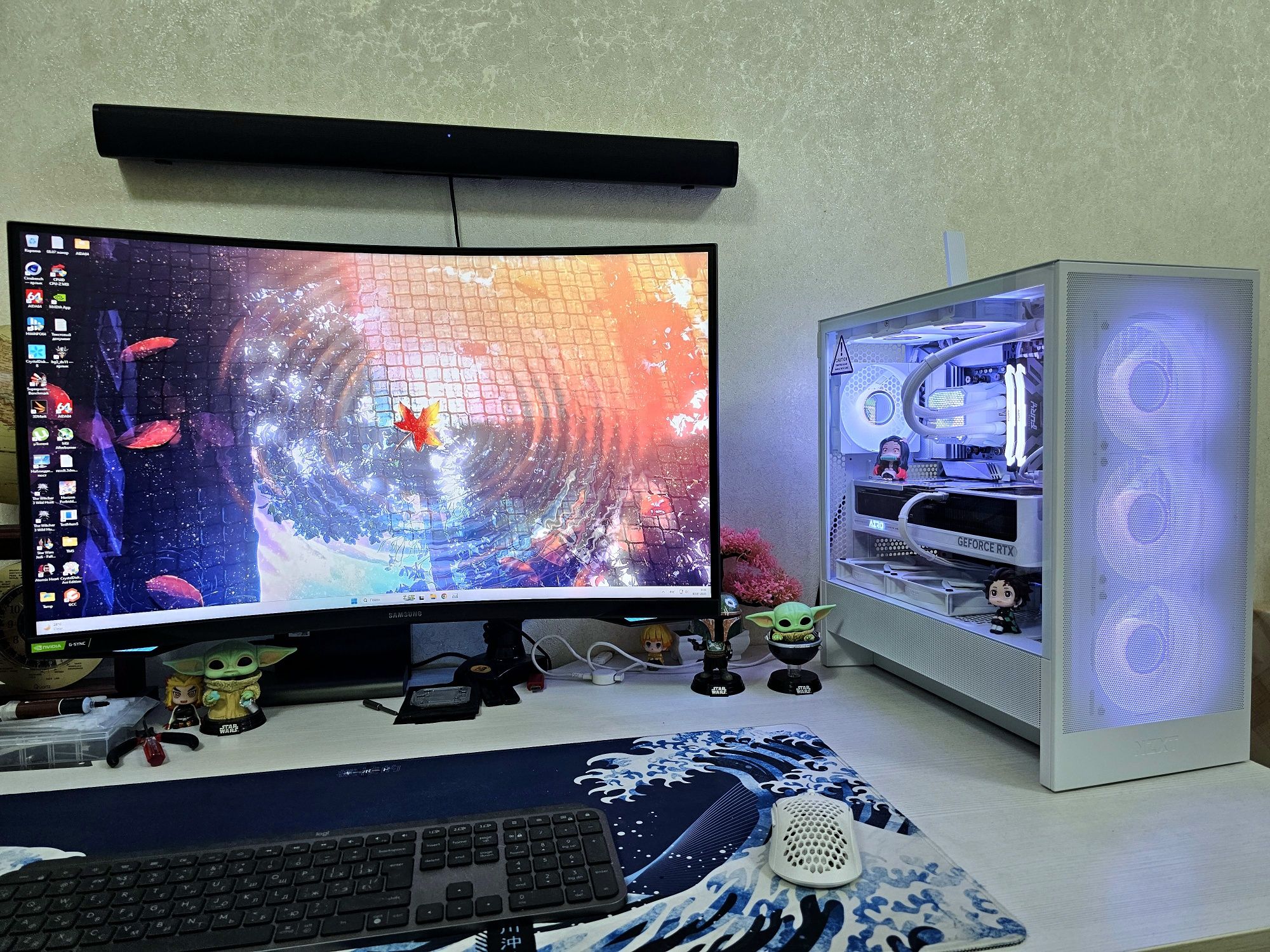 Игровой компьютер 9800x3d / 5070ti / 2TB / 32GB / эксклюзив NZXT H5