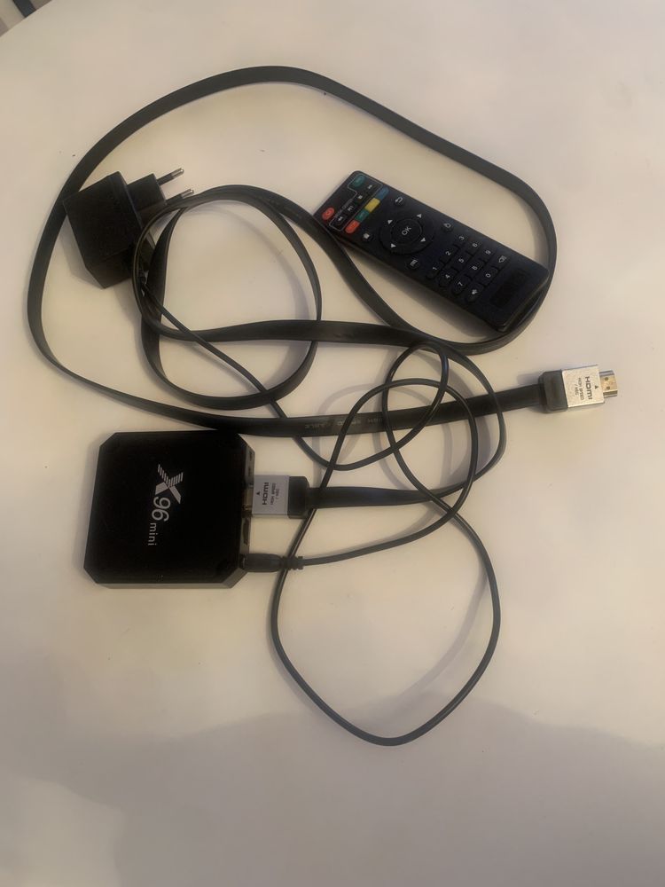 Приставка смарт x96mini, фен для волос