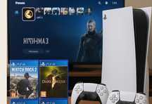 Продам playstation 5 с играми и аксессуарами