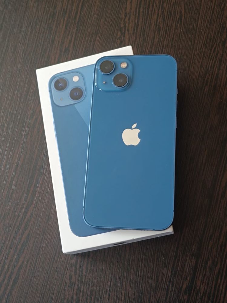 iPhone 13 blue 98% емкость в идеальном состоянии