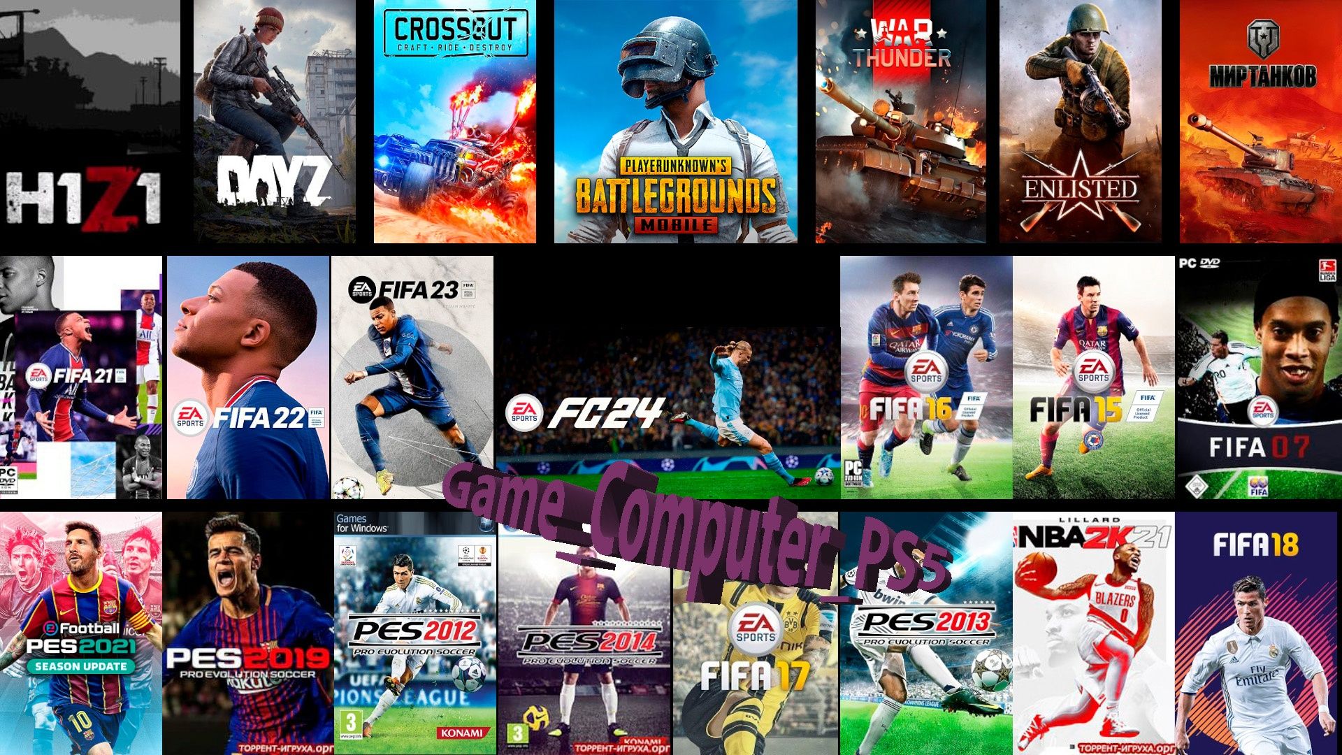 Игры ПК-PC Windows GTA 5,FiFa24,Mafia,Pubg,Battlefield 5,Dota,RDR2,ARK