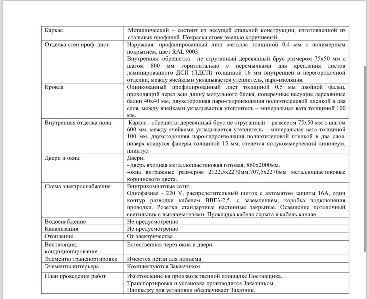 Мобильное здание