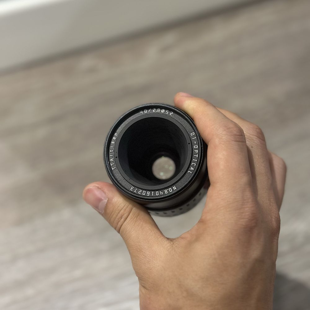 Объектив TTartisan 40mm F2.8 Macro Sony E