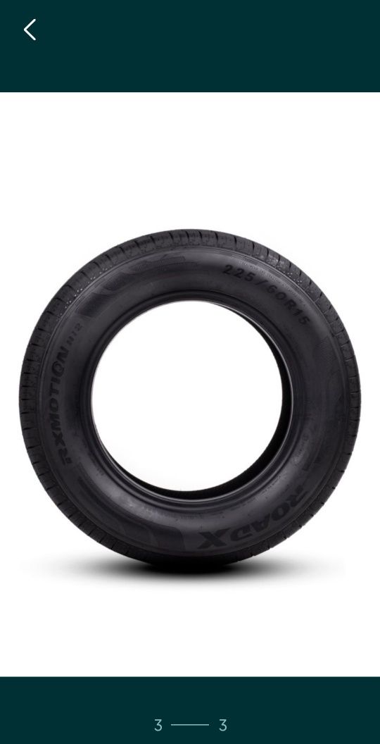 Баллона Roadx RX Motion H12 225/60 R15 96V.