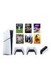 Игровая приставка Sony PlayStation 5 Slim Digital Edition + зарядная с