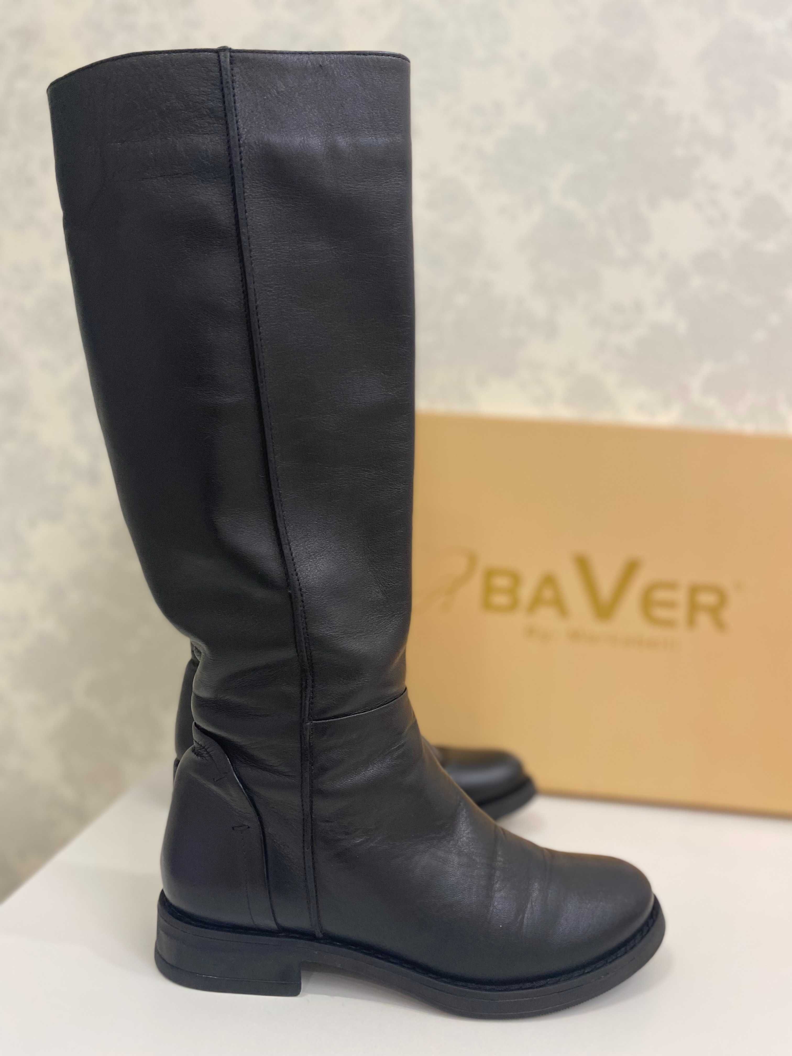 Сапоги Baver кожа натуральная. обувь новая
