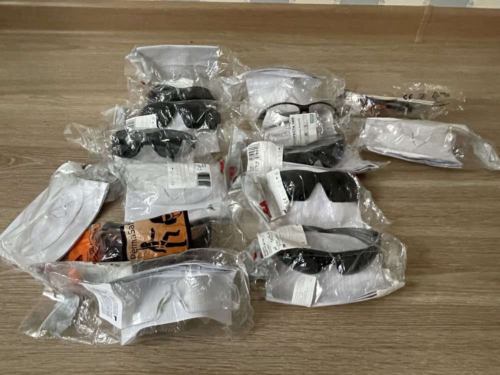 Очки, строительные, промышленные, СИЗ, PPE,