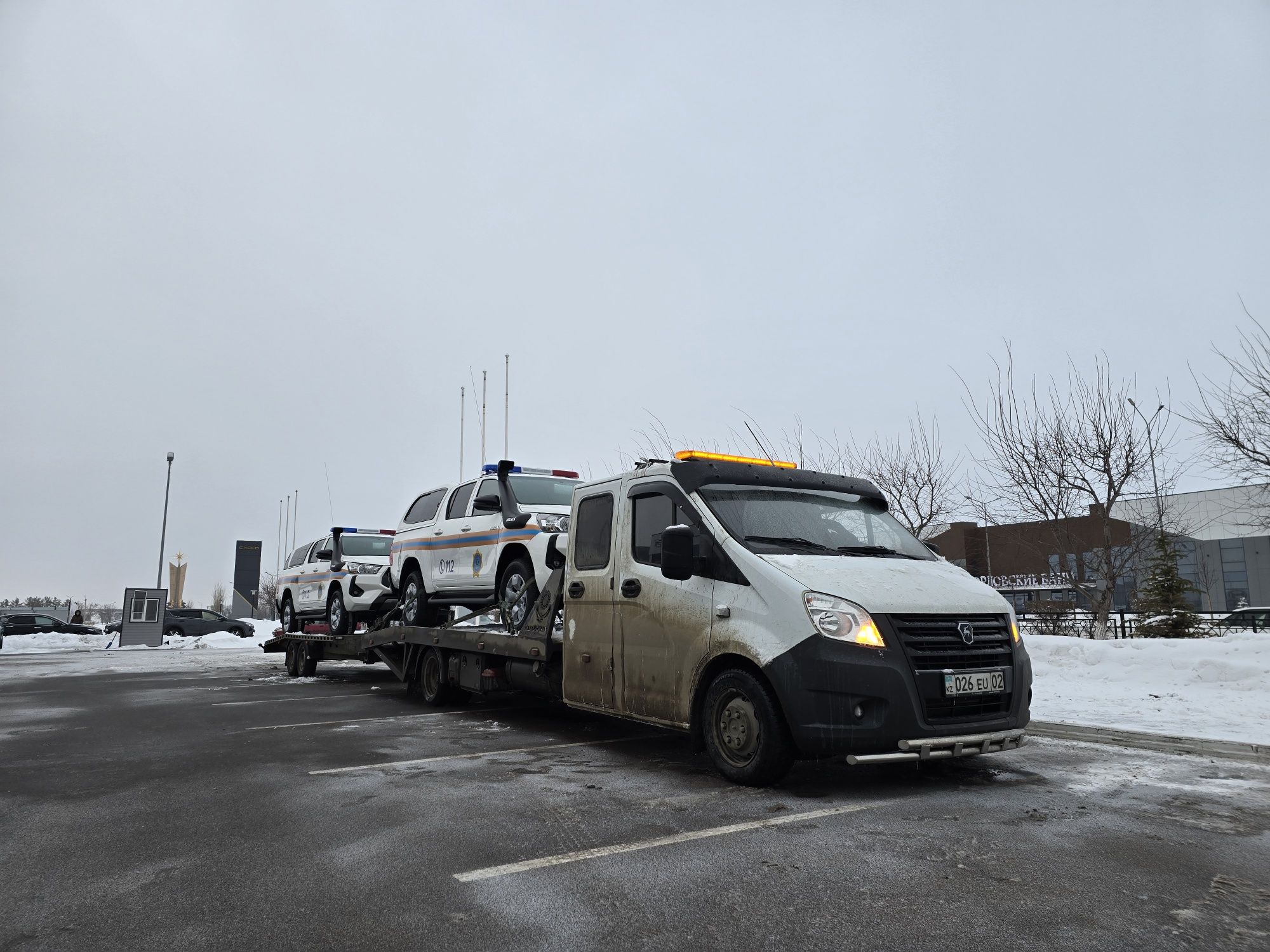Атырау-Астана, Атырау-Алматы автовоз