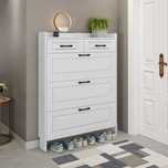 Обувница ZIKO O-AZ-22, 100x24x128 см, белый