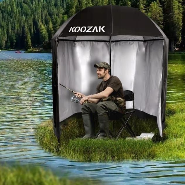 Палатка зонт. Шатёр. Рыбалка. Охота. Отдых. Туризм. Дача. Сад.