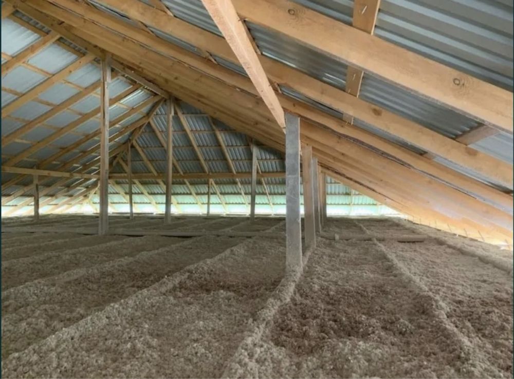 Эковата | Утепление крыши и чердака | Весь Казахстан | от 1000 тг/м²
