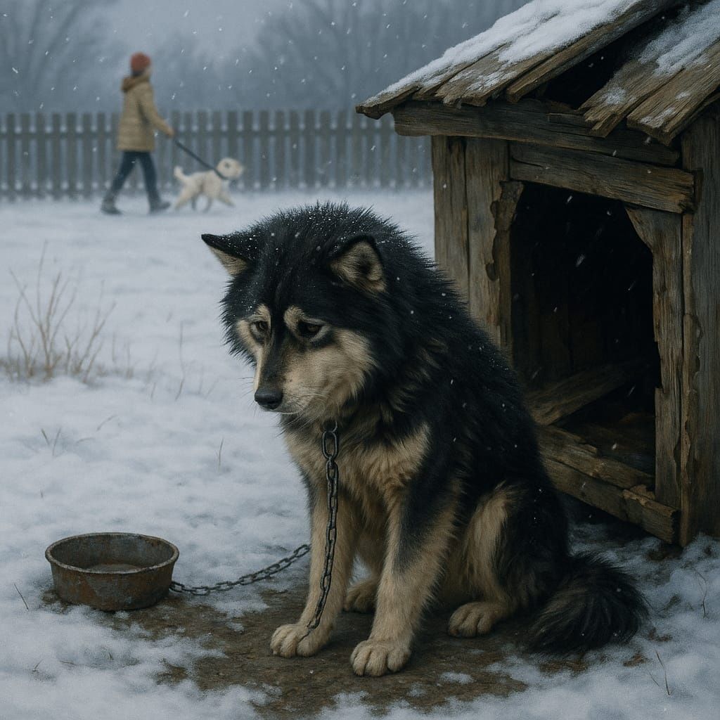 Песик в добрые ручки.