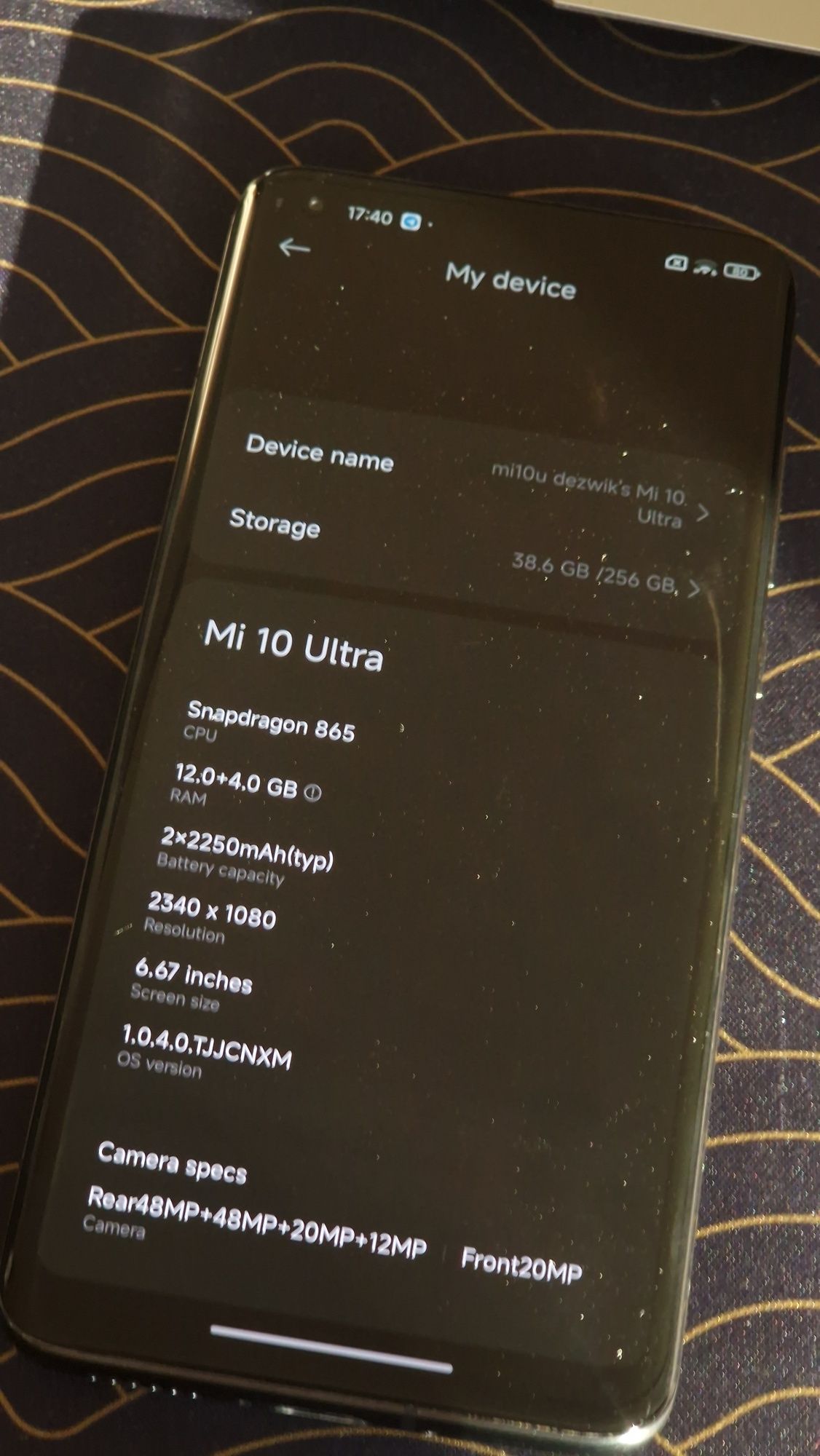 xiaomi mi10ultra exploller edition 12/256