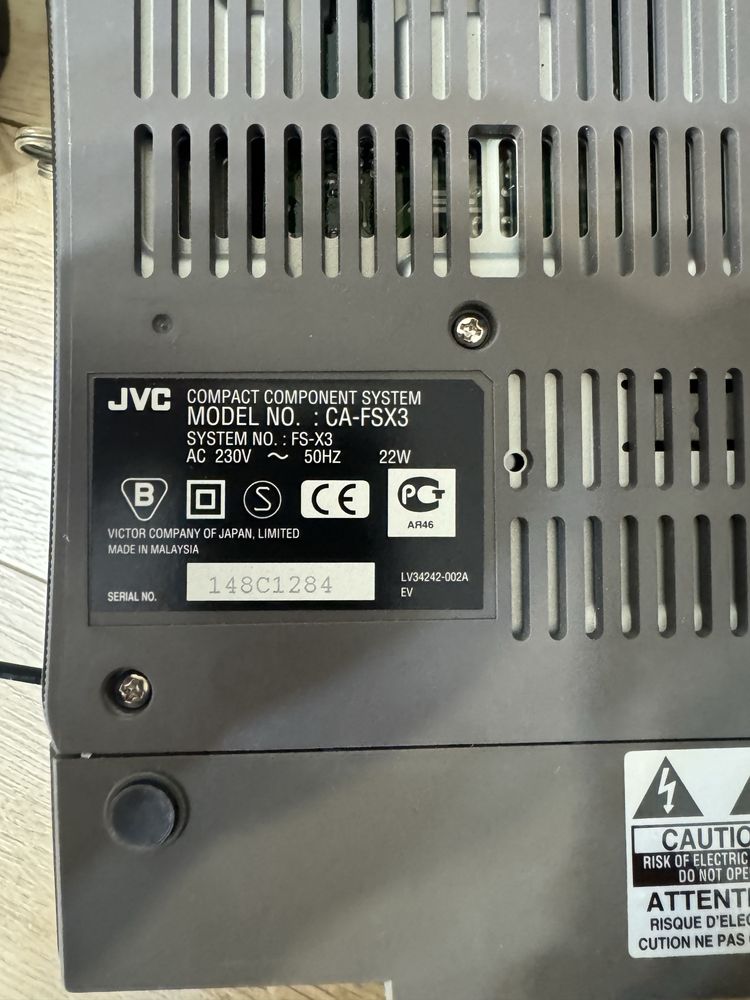 Радио музыкальный центр JVC original