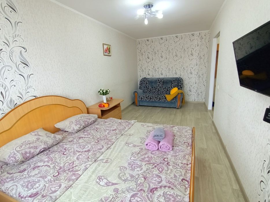 Квартира на сутки 1комн квартира на Ауэзова 236