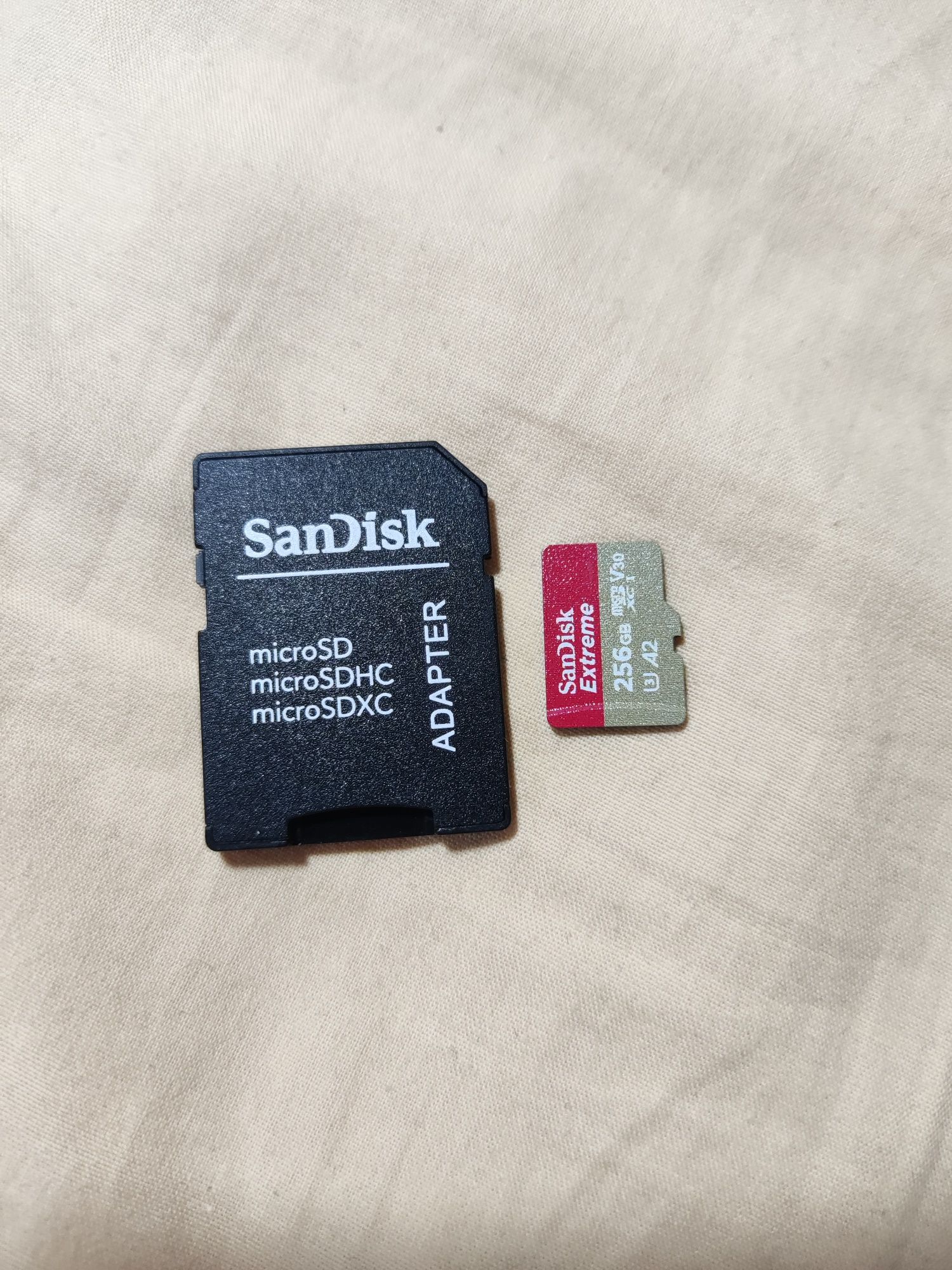 MicroSD Sandisk extreme pro 256Gb