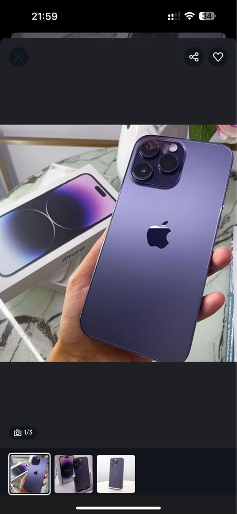 Iphone 14 pro max 128