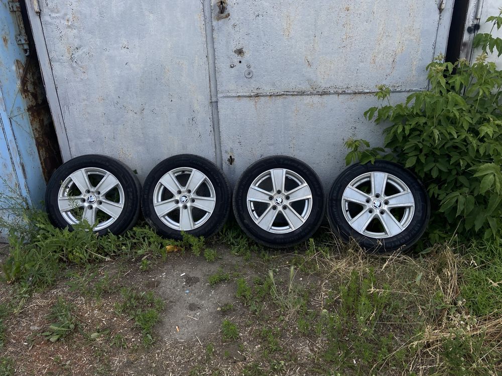 Продам диски в сборе шкода