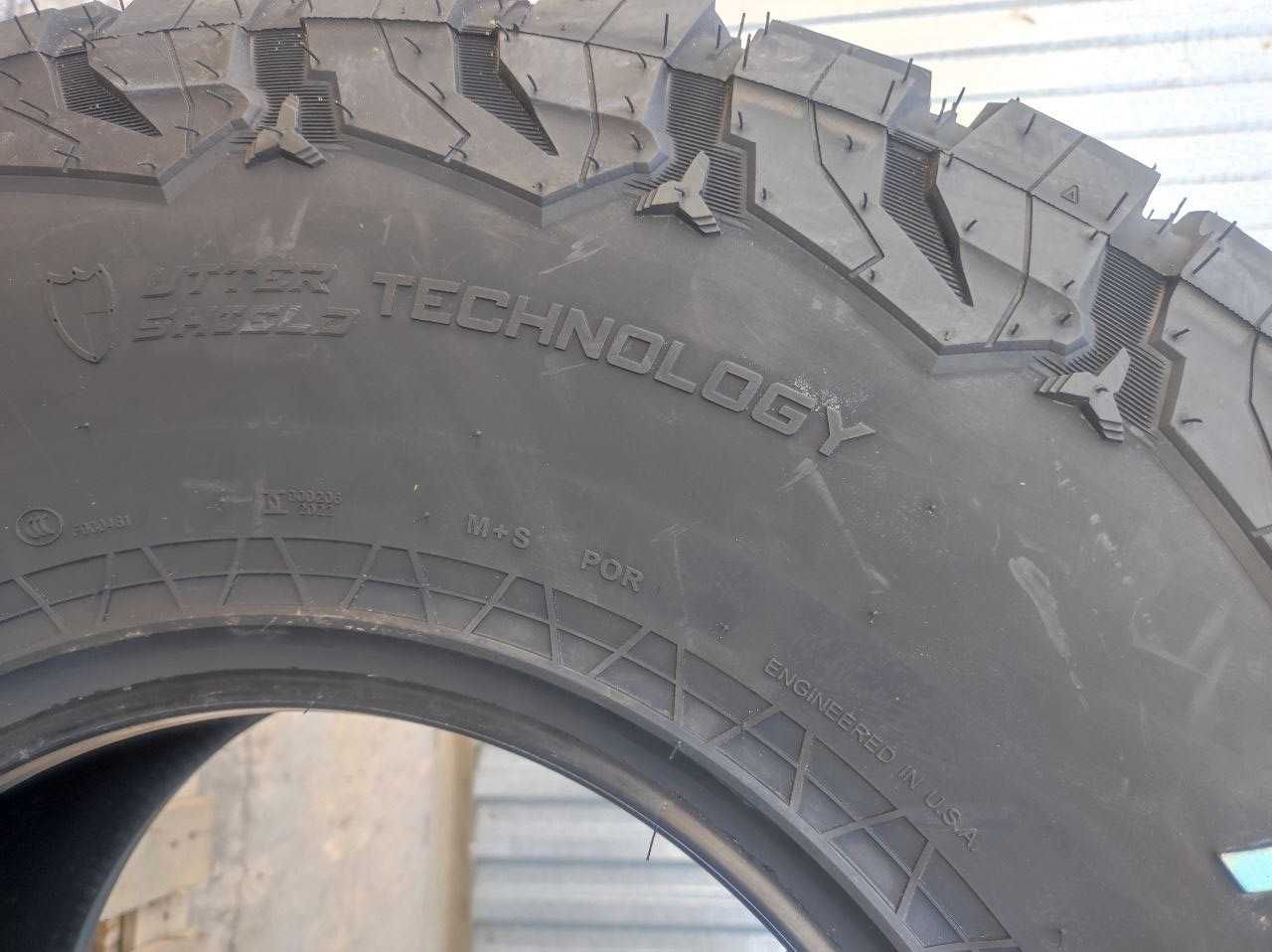 37/12.50R17 LT 121Q 10PR боковая в 3 слоя — TESCHE RIDGE BLADE X/T