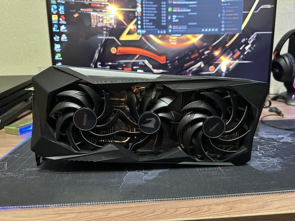 RTX 3070Ti Aorus Master 8 gig