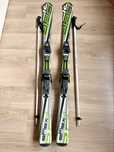 Горные лыжи с креплениями Elan eFlex 4 140 cm