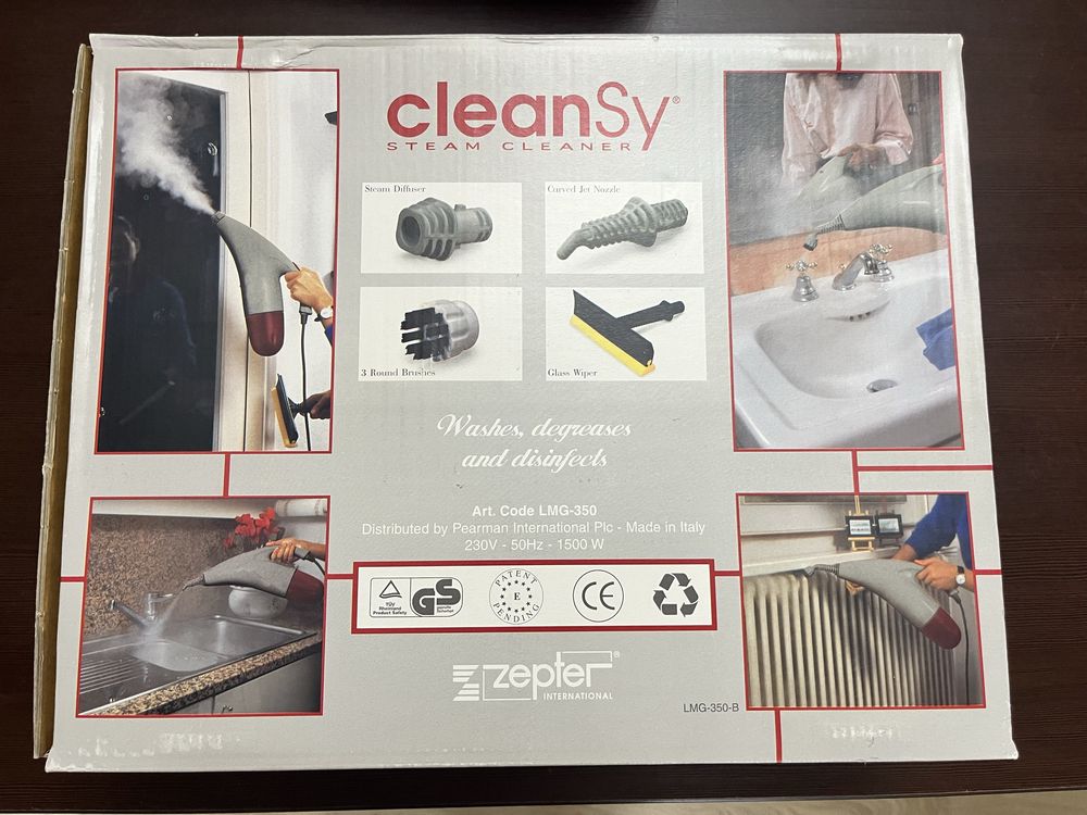 Пароочиститель CleanSy Zepter