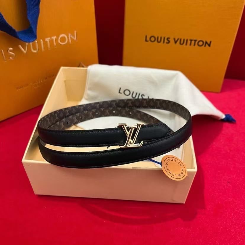 Ремень двухсторонний LV Mini Louis Vuitton 15 mm