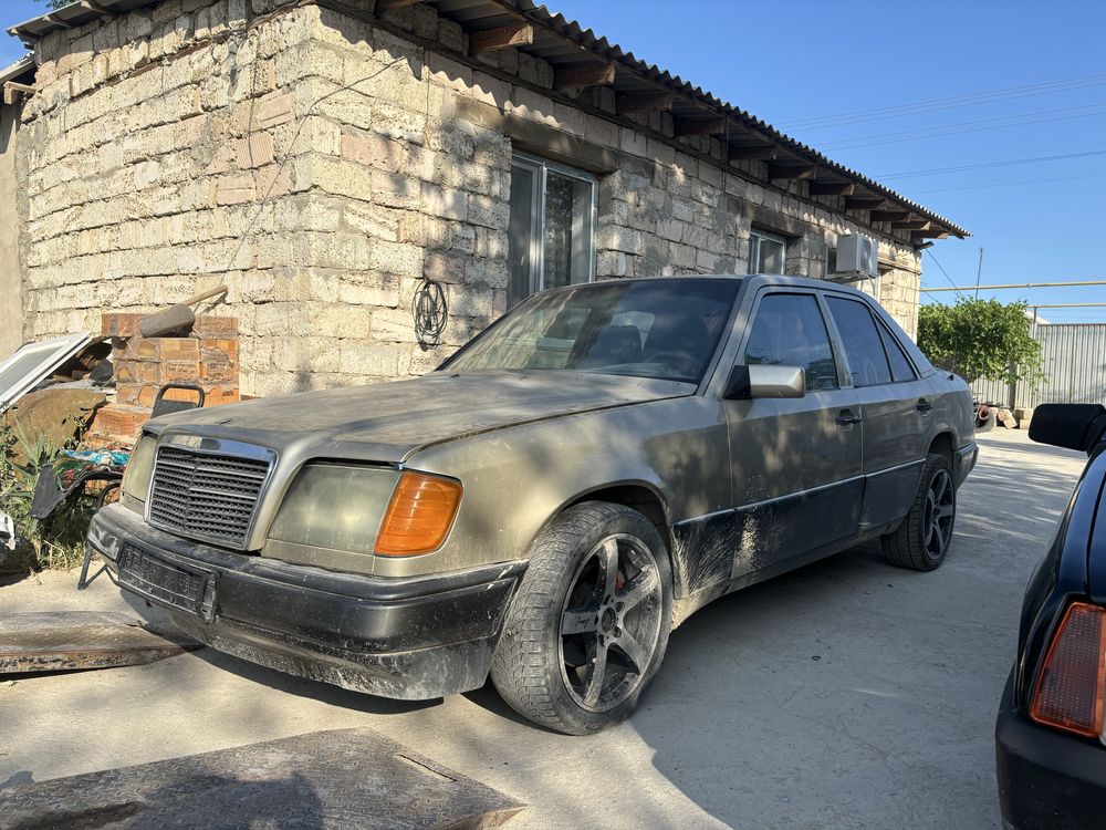 Mersedes W124 na 2JZ матор обиом 3 от лексус