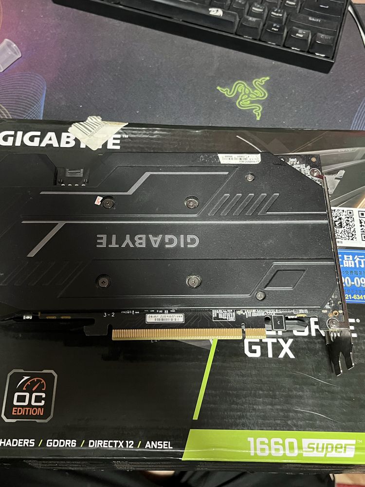 Видеокарта GTX 1660 Super