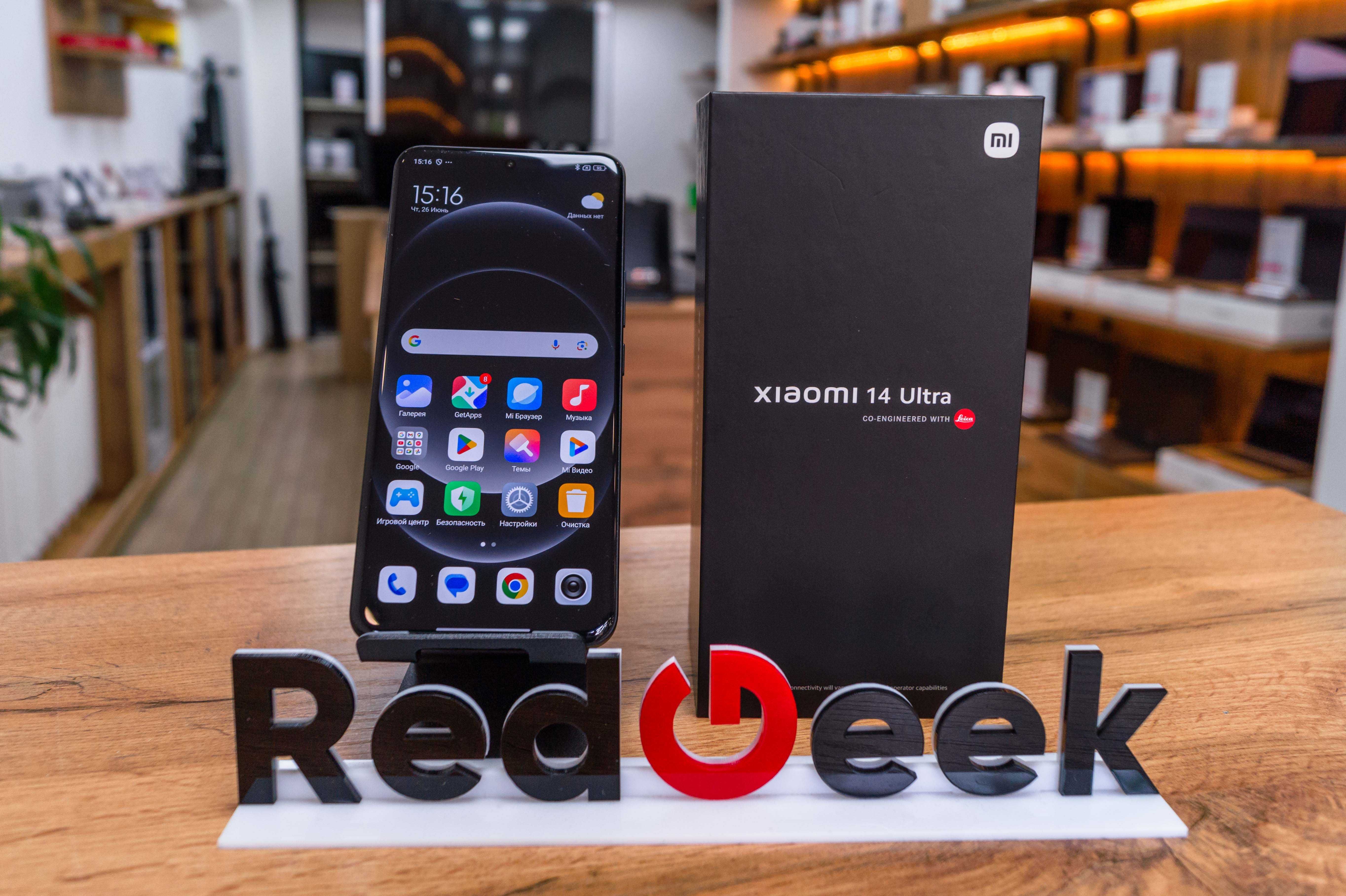 Xiaomi 14 Ultra| Black |16/512GB | Рассрочка | Магазин Red Geek