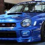 Заглушки в бампер Subaru Impreza GDB Лупатка