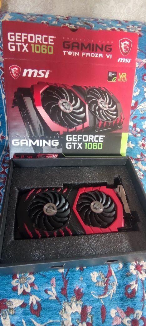 Продам GTX MSI 1060 6 gb