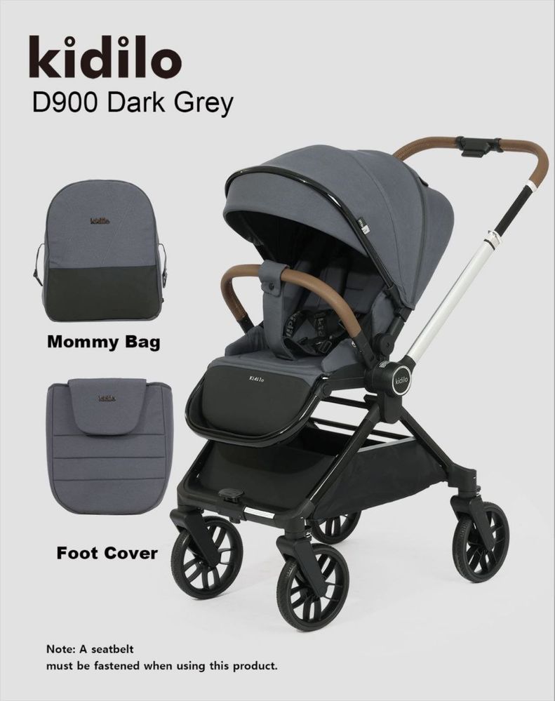 Коляска 3в1 Kidillo D900