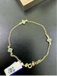 Браслет van cleef детский зеленый