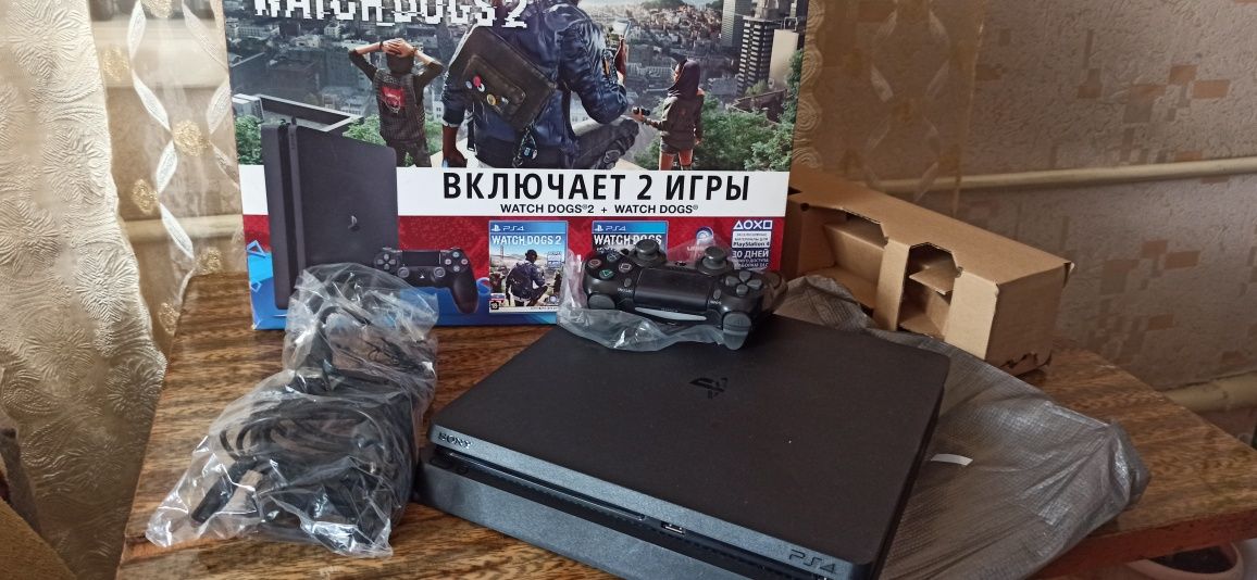 игровая приставка  1tb  SONY PS4 slim 1TB