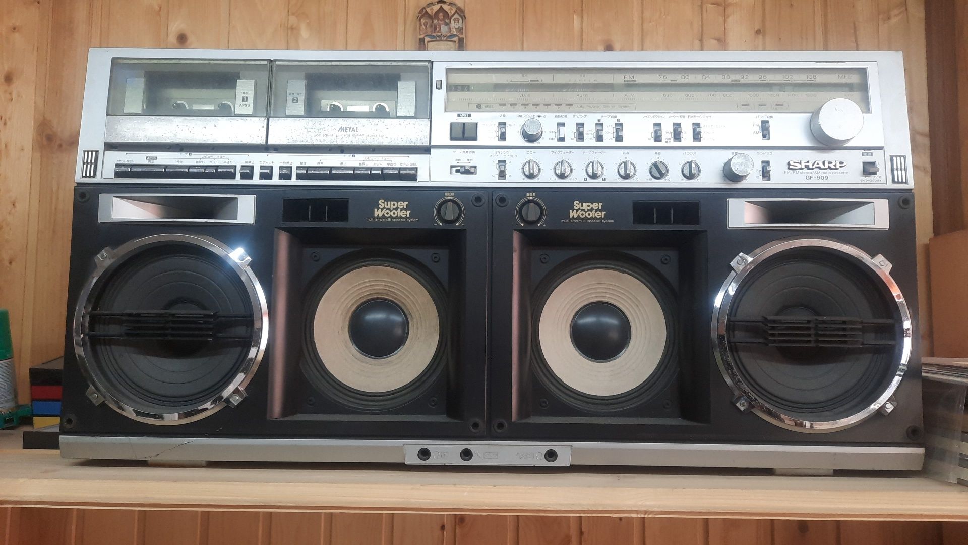 SHARP GF-909. Магнитола