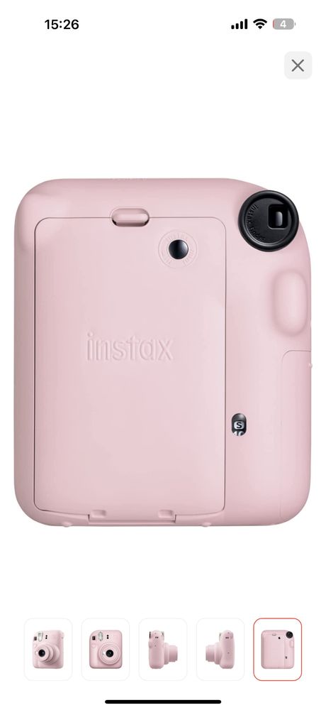 Продоется instax mini 12 розовый