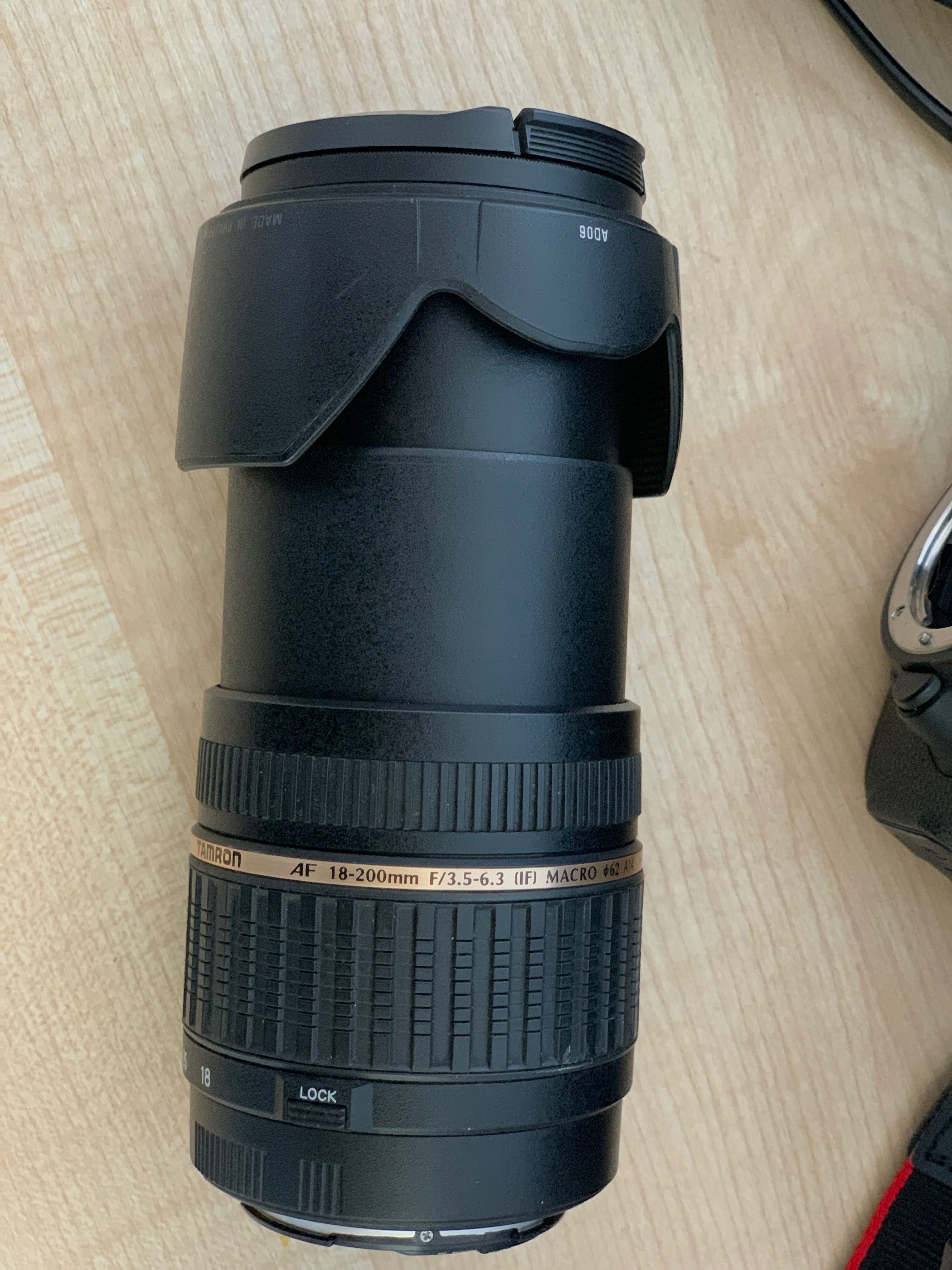 Canon EOS 600 в комплекте с макро линзой Tamron Limited Edition