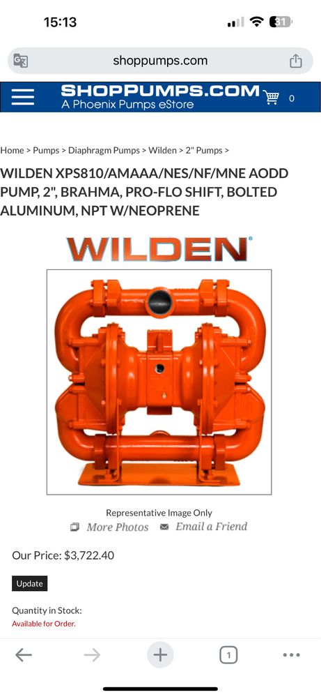 Насос мембранный WILDEN