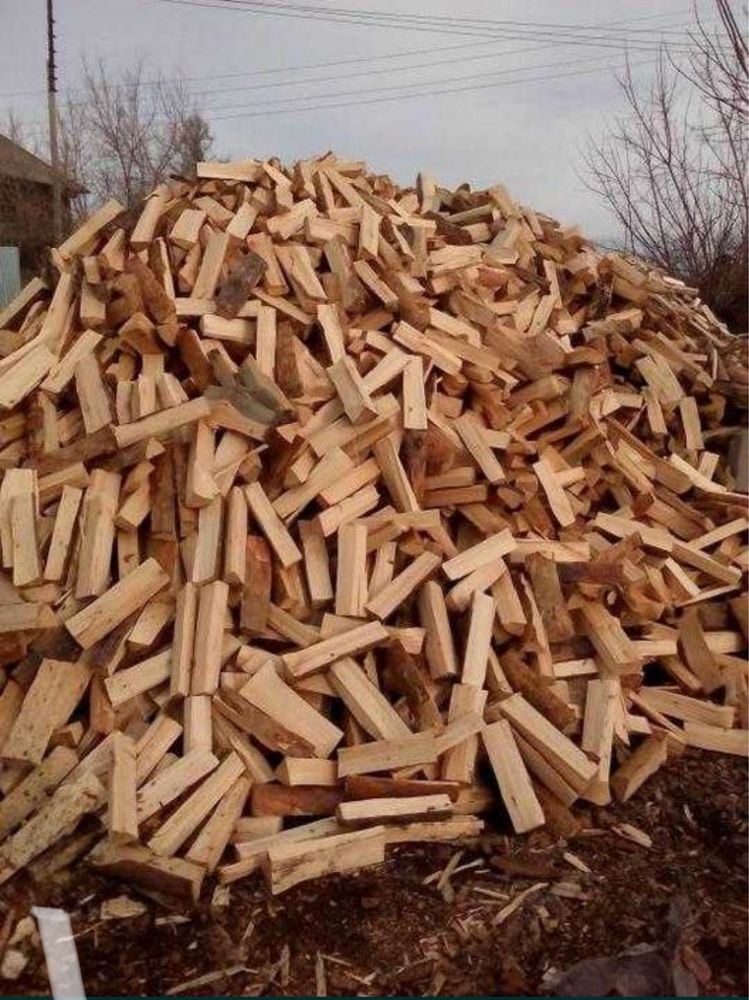 Дрова куботурой и в мешках